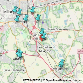 Mappa Via Enrico Mattei, 20097 San Donato Milanese MI, Italia (5.34462)