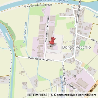 Mappa Via Maestri del Lavoro, 4, 30034 Mira, Venezia (Veneto)