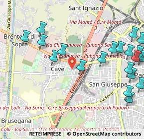 Mappa Via E. Fermi, 35136 Padova PD, Italia (1.343)