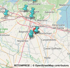 Mappa Via Amerigo Vespucci, 25016 Ghedi BS, Italia (23.49692)