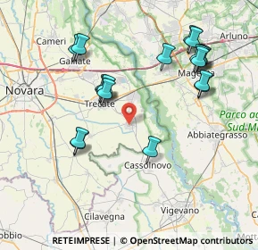 Mappa Via Ramati, 28065 Cerano NO, Italia (8.06778)