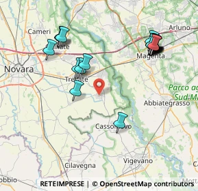 Mappa Via Ramati, 28065 Cerano NO, Italia (8.744)