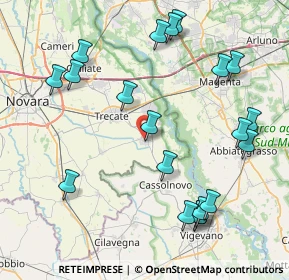Mappa Via Ramati, 28065 Cerano NO, Italia (9.458)