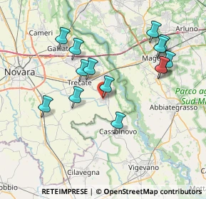 Mappa Via Ramati, 28065 Cerano NO, Italia (7.51571)