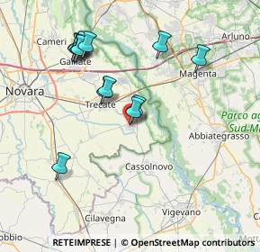 Mappa Via Ramati, 28065 Cerano NO, Italia (7.57077)