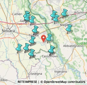 Mappa Via Ramati, 28065 Cerano NO, Italia (7.148)