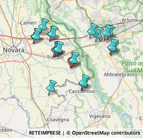 Mappa Via Ramati, 28065 Cerano NO, Italia (6.6865)