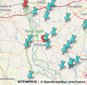 Mappa Centro Commerciale Le Piazze, 25034 Orzinuovi BS, Italia (9.5685)