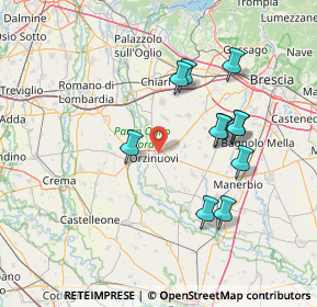 Mappa Centro Commerciale Le Piazze, 25034 Orzinuovi BS, Italia (13.99636)