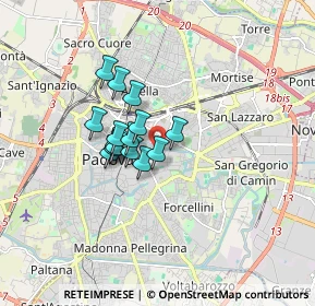 Mappa Via Francesco Marzolo, 35131 Padova PD, Italia (1.1)