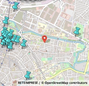 Mappa Via Francesco Marzolo, 35131 Padova PD, Italia (0.8265)
