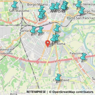 Mappa Via Adriano Garbini, 37135 Verona VR, Italia (2.81111)