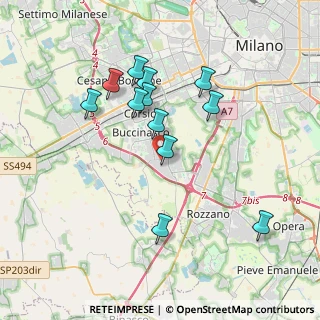 Mappa Via Mario Idiomi, 20090 Assago MI, Italia (3.48)