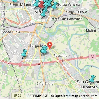 Mappa 37134 Verona VR, Italia (3.33158)