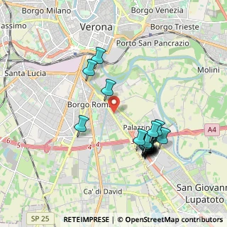 Mappa 37134 Verona VR, Italia (1.856)