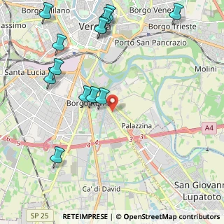 Mappa 37134 Verona VR, Italia (2.63692)
