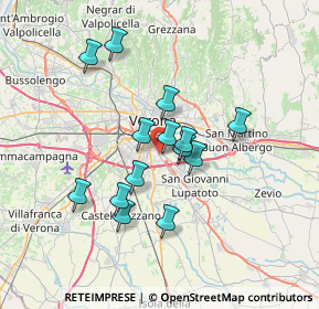 Mappa 37134 Verona VR, Italia (5.80929)