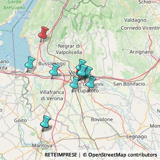 Mappa 37134 Verona VR, Italia (11.00333)
