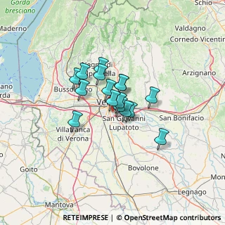 Mappa 37134 Verona VR, Italia (8.08313)