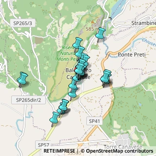 Mappa Via Monte Grappa, 10080 Baldissero Canavese TO, Italia (0.61071)