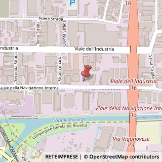Mappa Viale della Navigazione Interna, 51/1, 35129 Padova, Padova (Veneto)