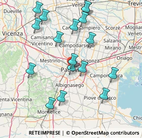 Mappa Via Santa Lucia 43 II p Palazzo Ezzelino, 35139 Padova PD, Italia (16.52529)