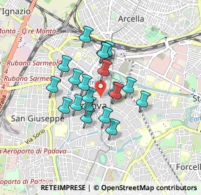 Mappa Piazza dell Insurrezione, 35137 Padova PD, Italia (0.618)
