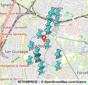 Mappa Via Emanuele Filiberto di Savoia, 35139 Padova PD, Italia (0.8675)