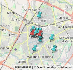 Mappa Via Santa Lucia 43 II p Palazzo Ezzelino, 35139 Padova PD, Italia (0.945)