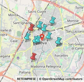 Mappa Via Santa Lucia, 35139 Padova PD, Italia (1.19818)