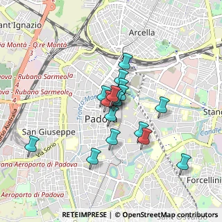 Mappa Via Emanuele Filiberto di Savoia, 35139 Padova PD, Italia (0.63059)