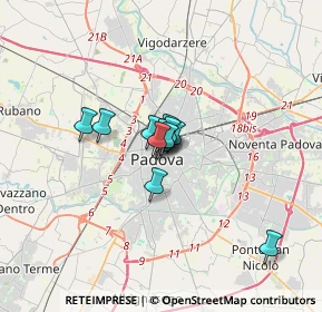 Mappa Via Emanuele Filiberto di Savoia, 35139 Padova PD, Italia (1.59583)