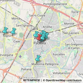 Mappa Via Santa Lucia, 35122 Padova PD, Italia (1.08091)