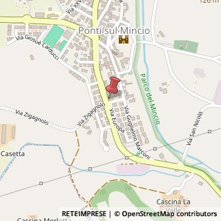 Mappa Via Circonvallazione, 2, 46040 Ponti sul Mincio, Mantova (Lombardia)
