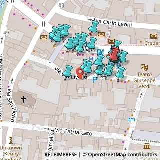 Mappa Via dei Livello, 35139 Padova PD, Italia (0.05367)