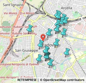 Mappa Via dei Livello, 35139 Padova PD, Italia (0.8655)