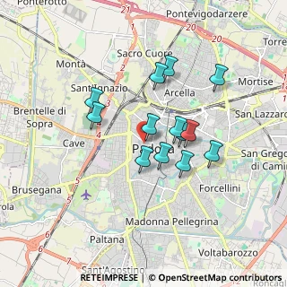 Mappa Via dei Livello, 35139 Padova PD, Italia (1.40846)