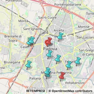 Mappa Via dei Livello, 35139 Padova PD, Italia (2.1075)