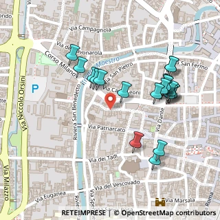 Mappa Via dei Livello, 35139 Padova PD, Italia (0.246)