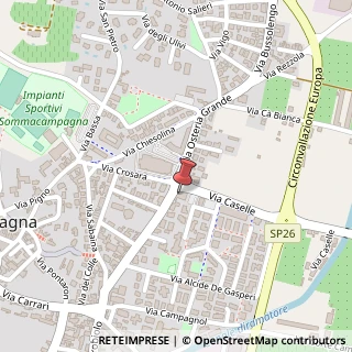 Mappa Via Osteria Grande, 26, 37066 Sommacampagna, Verona (Veneto)