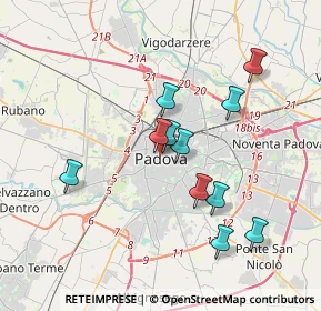 Mappa 35139 Padova PD, Italia (3.29091)