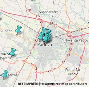 Mappa 35139 Padova PD, Italia (3.48267)