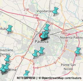 Mappa 35139 Padova PD, Italia (5.31789)