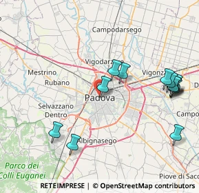 Mappa 35139 Padova PD, Italia (9.05154)