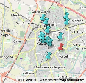 Mappa 35139 Padova PD, Italia (1.14133)
