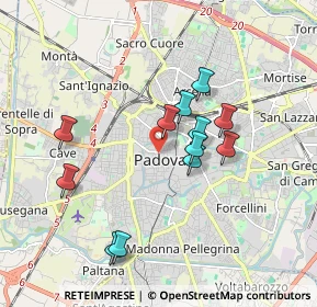 Mappa 35139 Padova PD, Italia (1.62417)