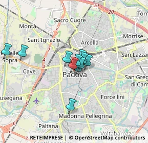 Mappa 35139 Padova PD, Italia (1.03636)