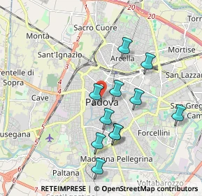 Mappa 35139 Padova PD, Italia (1.74727)