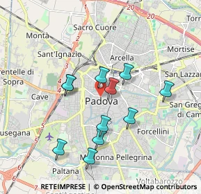 Mappa 35139 Padova PD, Italia (1.63091)