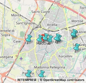 Mappa 35139 Padova PD, Italia (1.88273)